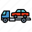 tow, transport, transportation, truck, vehicle 