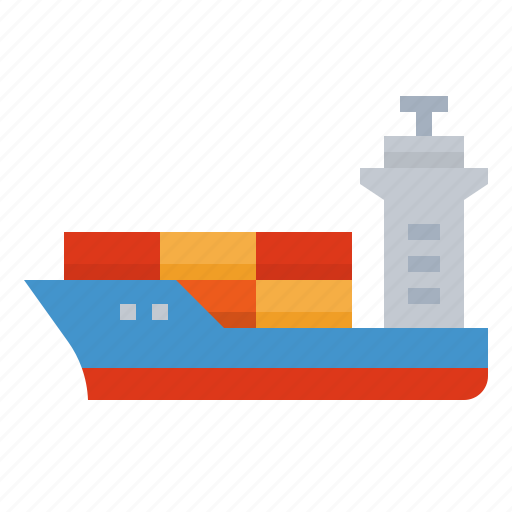 Cargo, container, freight, ship, transport icon - Download on Iconfinder