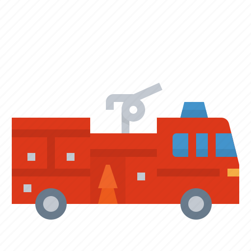 Emergency, fire, transport, truck, vehicle icon - Download on Iconfinder