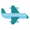 aeroplane, airplane, flight, plane 