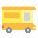 delivery, truck, van