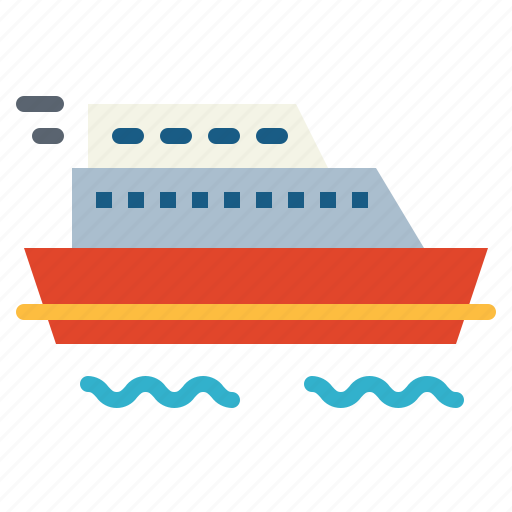 Boat, cruiser, ferry, ship icon - Download on Iconfinder