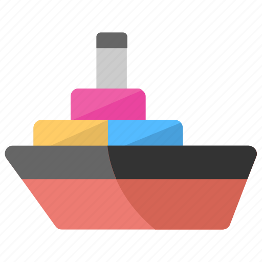 Cargo ship, cargovessle, freighter ship, logistic ship, watercraft icon - Download on Iconfinder
