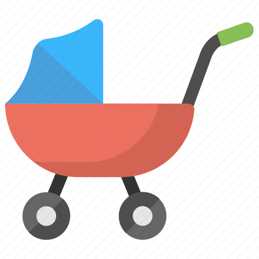 Baby carrier, baby cart, baby port, baby pram, stroller icon - Download on Iconfinder