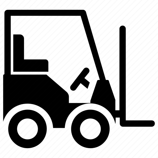 Bendi truck, counterbalanced truck, fork truck, forklift truck, pallet jack icon - Download on Iconfinder
