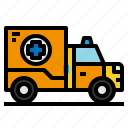ambulance, transportation, van 