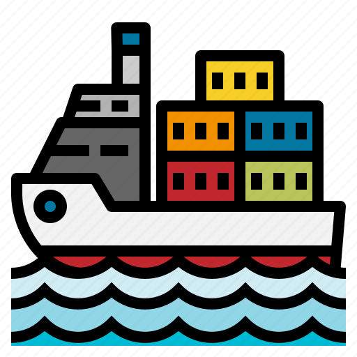 Boat, cargo, navigation, ship, shipping, transport icon - Download on Iconfinder