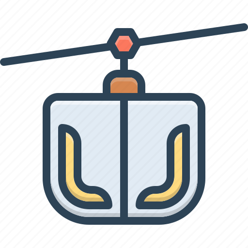 Capri, climbing, funicular, ropeway, tram, transportation icon - Download on Iconfinder