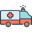 ambulance, emergency, equipment, medical, paramedic, transportation 