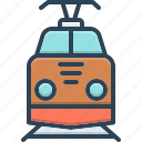 rail, railroad, railway, subway, train, tram, transport