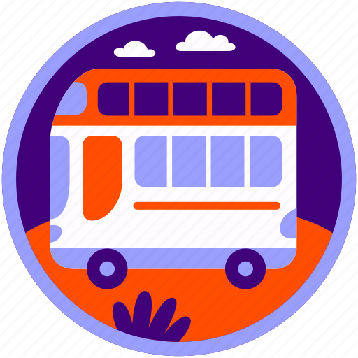Technology, tour, tour bus, transport, transportation, travel, trip icon - Download on Iconfinder