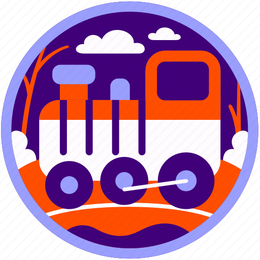 Locomotive, technology, train, transport, transportation, travel, trip icon - Download on Iconfinder