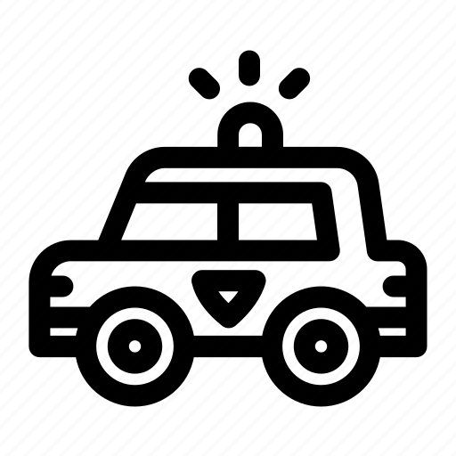 Car, delivery, police, transport, transportation, vehicle icon - Download on Iconfinder