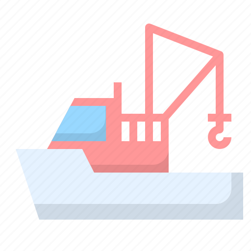Boat, fishing, ocean, sea, ship, transport, travel icon - Download on Iconfinder