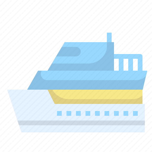 Boat, cruiser, ferry, ocean, sea, ship, yatch icon - Download on Iconfinder
