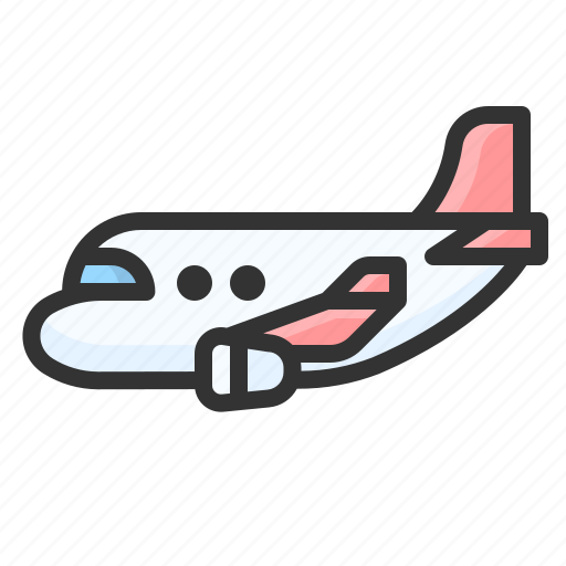 Aeroplane, airplane, airport, flight, plane, transport, travel icon - Download on Iconfinder