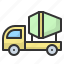 cement, construction, mixer, transport, truck, trucking, trucks 