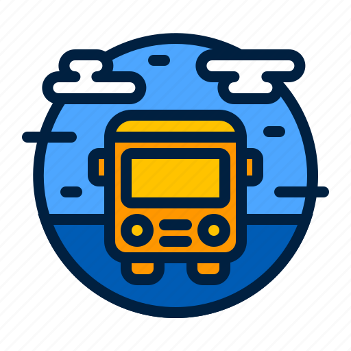 Transport, transportation, travel, bus, van icon - Download on Iconfinder