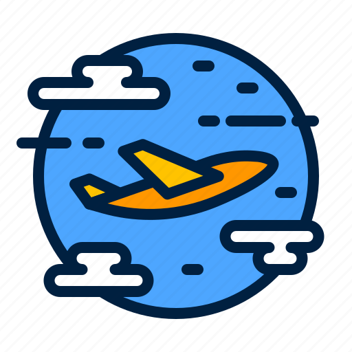 Transportation, travel, transport, airplane, plane, flight icon - Download on Iconfinder