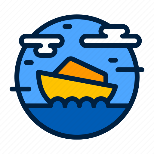 Transport, transportation, travel, speedboat, boat icon - Download on Iconfinder