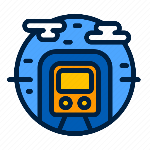 Railway, transport, transportation, subway, train icon - Download on Iconfinder