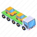 car loader, car carrier, car carrier truck, transport, vehicle