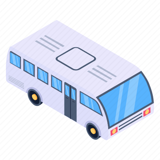Transport, travel bus, tour bus, van, vehicle icon - Download on Iconfinder