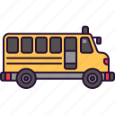 bus, school, transportation, public, transport, automobile, vehicle