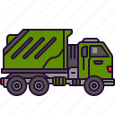 recycling, truck, trash, garbage, transportation, automobile