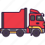 truck, transport, transportation, automobile, vehicle 