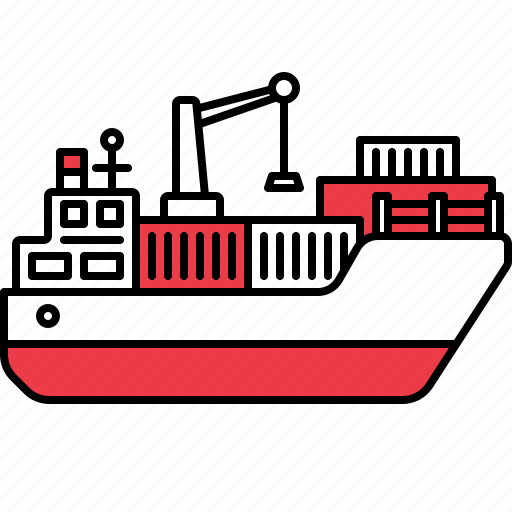 Ship, cargo, transportation, transport, boat, distribution, vessel icon - Download on Iconfinder