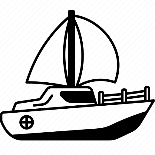 Sailing, ship, boat, transportation, transport, yatch icon - Download on Iconfinder