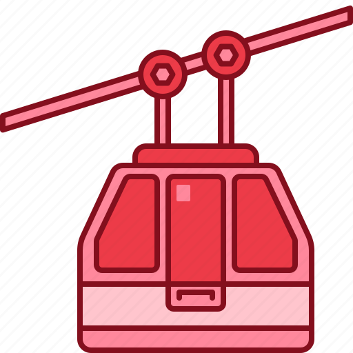 Chairlift, cable, transportation, automobile, car icon - Download on Iconfinder