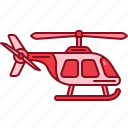 helicopter, aircraft, transportation, flight, chopper