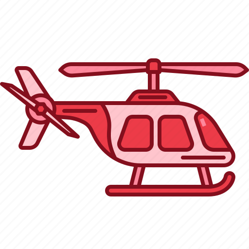 Helicopter, aircraft, transportation, flight, chopper icon - Download on Iconfinder