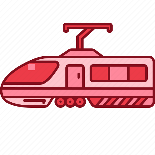 High, speed, train, transportation, automobile, vehicle, transport icon - Download on Iconfinder