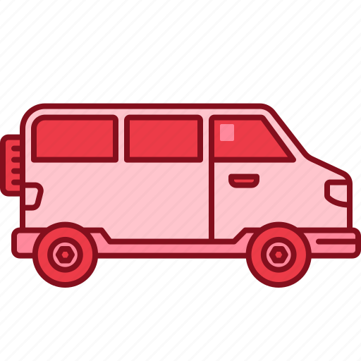 Minibus, transportation, automobile, car, van, vehicle, travel icon - Download on Iconfinder