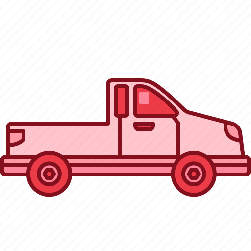Pickup, truck, car, transportation, farm, vehicle, transport icon - Download on Iconfinder