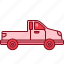 pickup, truck, car, transportation, farm, vehicle, transport 