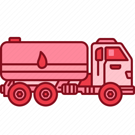 Truck, fuel, gas, oil, transport, petrol icon - Download on Iconfinder