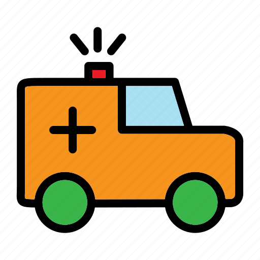 Ambulance, emergency, medical, hospital, doctor, car, transportation icon - Download on Iconfinder