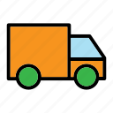 delivery truck, car, automobile, truck, automotive, travel, transport, transportation