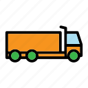 truck, delivery, travel, transport, transportation