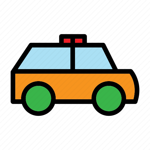 Police car, car, automobile, service, travel icon - Download on Iconfinder