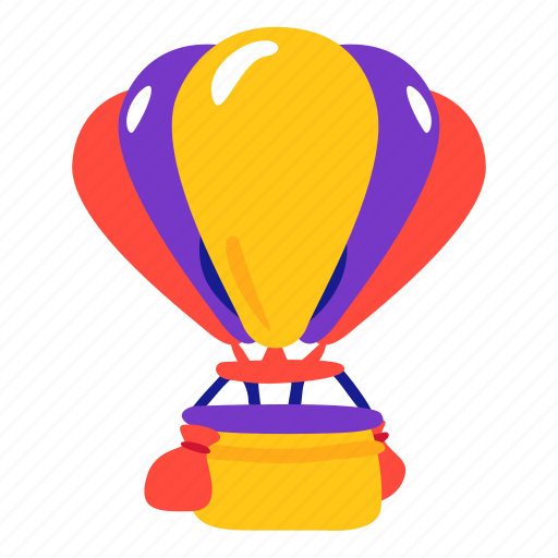 Air, ballon, sky, flight, transportation icon - Download on Iconfinder
