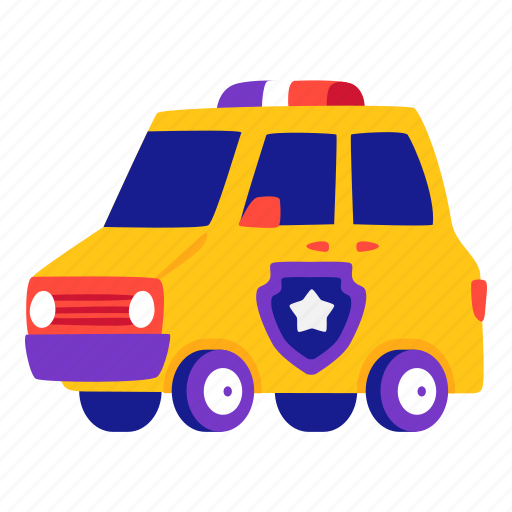 Police, car, transportation, transport icon - Download on Iconfinder