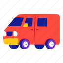 van, caravan, transportation, transport, vehicle
