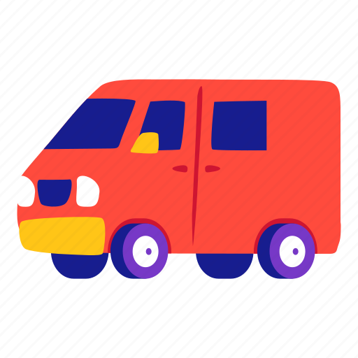 Van, caravan, transportation, transport, vehicle icon - Download on Iconfinder