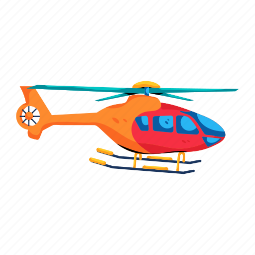 Helicopter, aerial transport, rotary aircraft, rotorcraft, air transport icon - Download on Iconfinder