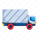 dumper truck, tipper truck, truck, garbage truck, lorry